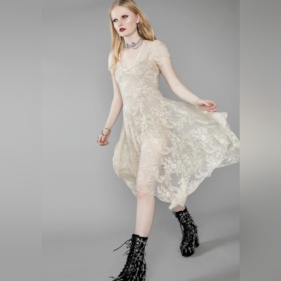 Dolls Kill Dresses & Skirts - Dolls Kill Widow Dearly Departed Dress